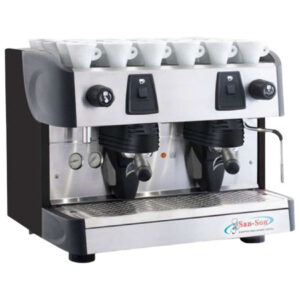 Cafetera Semiautomática Compacta 2 Grupos ITALBAR2C San-Son